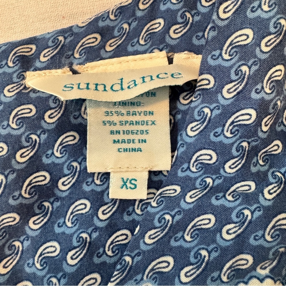 Sundance Xs Floral Patchwork Mini Shift Dress ~ B… - image 6